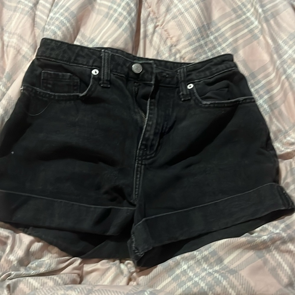 Black Jean shorts from wild fable